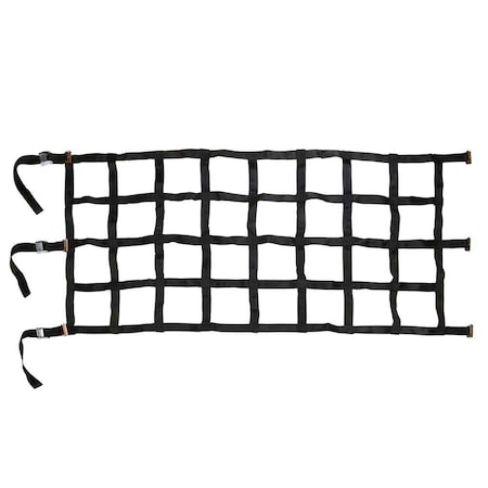 Us Cargo Control 42" x 82" Heavy-Duty Cargo Net with Cam Buckles & E-Track Fittings CN-100